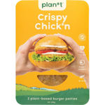 Plan*T Crispy Chicken Burger Patties Plant Based Package type