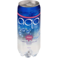 Aqualite Peach Flavoured Water