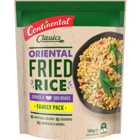 Continental Rice Dish Oriental Package type