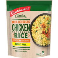 Continental Rice Dish Chicken Package type
