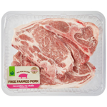Countdown Free Farmed Pork Chops Shoulder