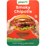 Plan*T Smoky Chipotle Burger Patties Plant Based Package type