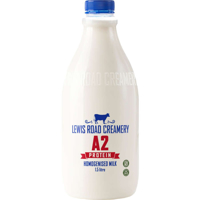 Lewis Road Creamery Milk Standard A2 Protein Homogenised 1.5l