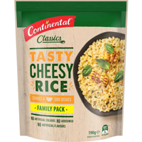 Continental Rice Dish Cheesy Package type
