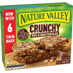 Nature Valley Crunchy Muesli Bars Oats & Dark Chocolate 252g (21g x 12pk)