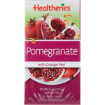 Healtheries Fruit Tea Pomegranate With Orange Peel 20pk