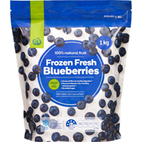 Countdown Frozen Blueberries 1kg