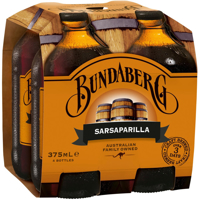 Bundaberg Soft Drink Sarsparilla Package type