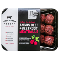 Green Meadows Meatballs Angus Beef And Beetroot 420g