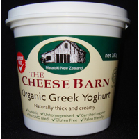 The Cheese Barn Organic Greek Yoghurt 380g