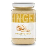 Spiral Foods Organic Minced Ginger 210g