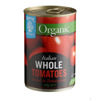 Chantal Organic Whole Tomatoes Can 400g