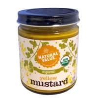 Natural Value Yellow Mustard 255g