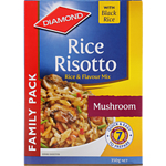 Diamond Rice Risotto Family Mushroom 350g