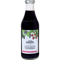 Barkers Concentrate Raspberry & Blackcurrant 710ml