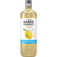 BAKER Halls Fruit Syrup Low Calorie Lemon Barley 700ml