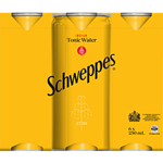 Schweppes Indian Tonic Water Cans 6 Pack