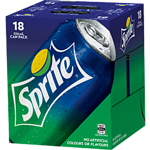 Sprite Soft Drink 330ml 18 Pack