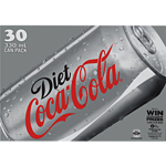 Coca Cola Diet Cans 330ml 30 Pack