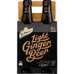 Schweppes Ginger Beer Light Bottles 4 Pack