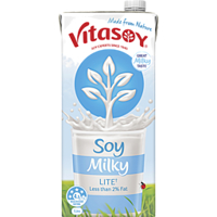 Vitasoy UHT Less Than 2% Fat Soy Milky Lite 1L