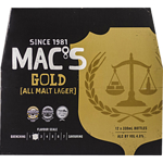 Macs Gold 330ml 12 Pack