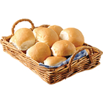 Plain Bread Rolls 6 Pack