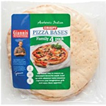 Giannis Pizza Bases Crispy 4 Pack
