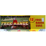 Lakeside Eggs Free Range 12 Pack