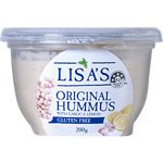 Lisas Hummus Gluten Free Original 200g
