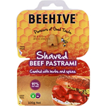 Beehive Beef Pastrami Shaved 100g