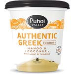 Puhoi Authenic Greek Yoghurt Mango Coconut 400g