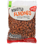 Woolworths Roasted Almonds 750g