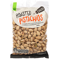 Woolworths Pistachios Salted & Roasted 300g