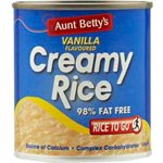 Aunt Betty's Creamy Rice Vanilla 220g