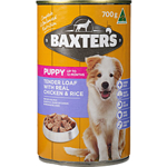 Baxter Dog Food Puppy Chicken & Rice 700g