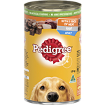 Pedigree Dog Food Can Traditional Loaf With 5 Kinds Of Meat & Marrowbone 1.2kg