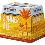 Monteiths Classics Beer Summer Ale Bottle 12x330ml