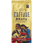 Laffare Brava Fair Trade Organic Coffee Beans Whole 200g