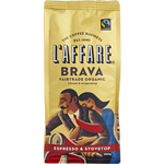 Laffare Brava Fair Trade Organic Coffee Espresso & Stovetop Grind 200g