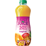 Just Juice Tropical 50% Less Sugar 1l