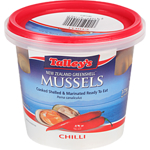 Talley's Greenshell Marinated Mussels Chilli 375g