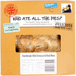 Who Ate All The Pies Wild Vension & Rosemary Pie 800g