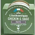 L'Authentique Pate Chicken & Sage 100g