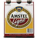 Amstel Light Bottles 6 Pack