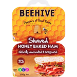 Beehive Ham Shaved Honey Baked 100g