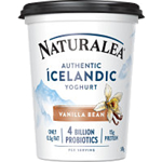 Naturalea Authentic Icelandic Yoghurt Tub Vanilla Bean 500g