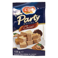 Lago Mini Party Wafers Cacao 125g
