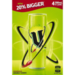 V Energy Drink Green 1.2L  (300ml x 4pk)