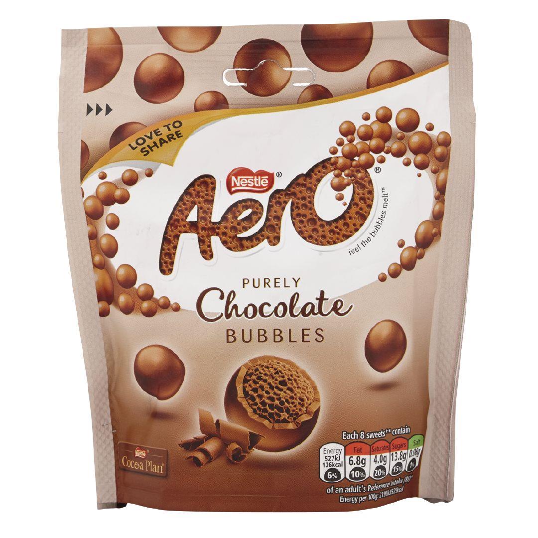 Nestle Aero Bubbles Milk Pouch Bag 102g Prices Foodme